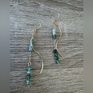 Vintage style drop earrings A1008